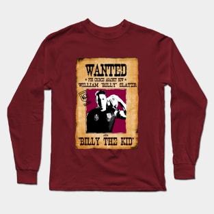 State of Origin - QUEENSLAND - Wanted Poster- BILLY SLATER Long Sleeve T-Shirt
